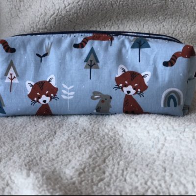 Estojo Duplo Raposas